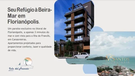 Apartamento com 2 Quartos à venda, 73m² no Canasvieiras, Florianópolis