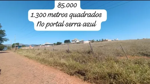Lote/Terreno à venda, 1300m² no Serra Azul, Mateus Leme