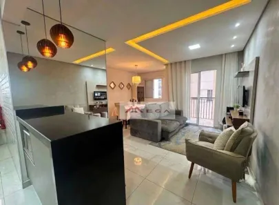 Apartamento com 3 Quartos à venda, 67m² no Loteamento Residencial Viva Vista, Sumaré