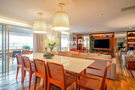Flat com 4 Quartos para alugar, 305m² no Chácara Santo Antônio (Zona Sul), São Paulo