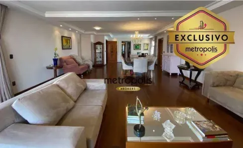 Apartamento com 5 Quartos à venda, 210m² no Vila Bastos, Santo André
