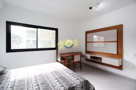 Flat com 1 Quarto à venda, 26m² no Indianópolis, São Paulo