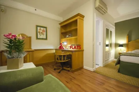 Flat com 1 Quarto à venda, 30m² no Indianópolis, São Paulo