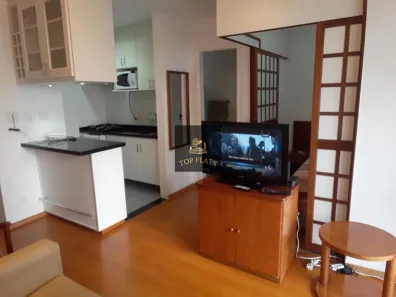 Flat com 1 Quarto para alugar, 35m² no Moema, São Paulo