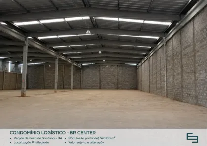 Galpão/Depósito/Armazém para alugar, 2400m² no Povoado João Paulo II, Amélia Rodrigues