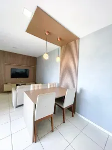 Apartamento com 3 Quartos para alugar, 92m² no Ponta Negra, Manaus