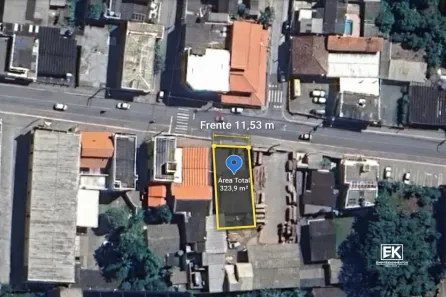 Lote/Terreno à venda, 324m² no São Domingos, Navegantes