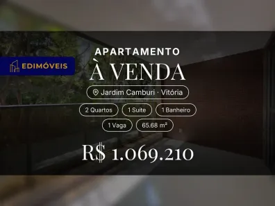 Apartamento com 2 Quartos à venda, 65m² no Jardim Camburi, Vitória