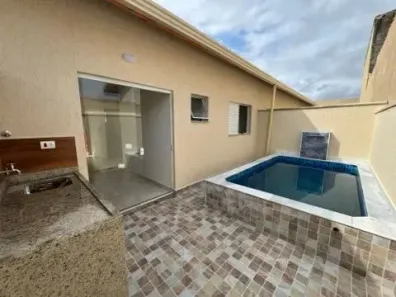 Casa de Condomínio com 2 Quartos à venda, 48m² no Jardim Casablanca, Peruíbe
