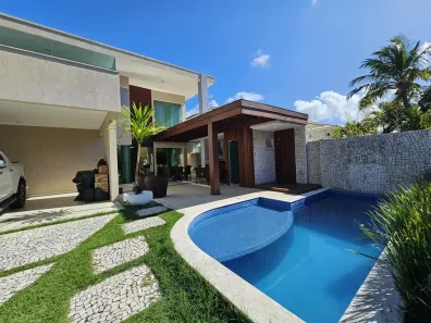 Casa de Condomínio com 4 Quartos à venda, 242m² no Recreio Ipitanga, Lauro de Freitas