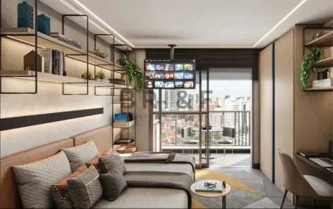 Apartamento com 1 Quarto à venda, 32m² no Santo Amaro, São Paulo