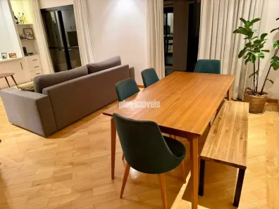 Apartamento com 4 Quartos para alugar, 152m² no Jardim Morumbi, São Paulo