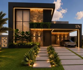 Casa de Condomínio com 3 Quartos à venda, 238m² no Jacuhy, Serra