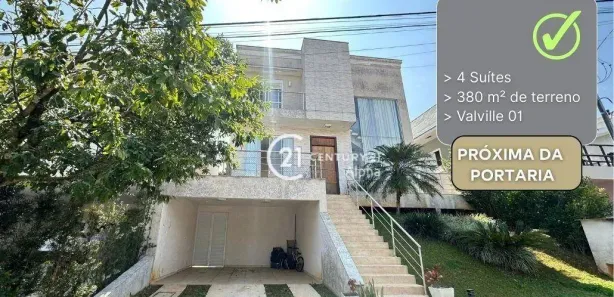 Casa de Condomínio com 4 Quartos à venda, 320m² no Alphaville, Santana de Parnaíba
