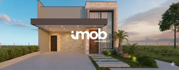 Casa de Condomínio com 3 Quartos à venda, 130m² no Wanel Ville, Sorocaba