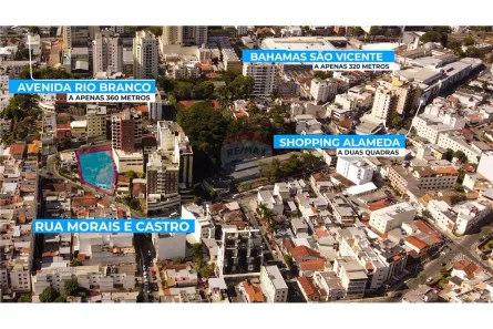 Lote/Terreno à venda, 905m² no São Mateus, Juiz de Fora