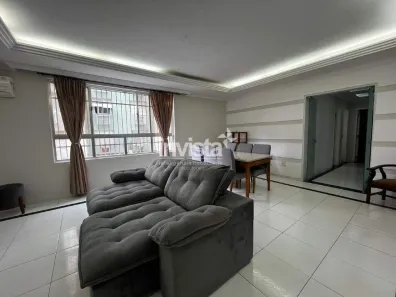 Apartamento com 3 Quartos para alugar, 130m² no Ponta da Praia, Santos