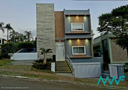 Casa de Condomínio com 4 Quartos à venda, 414m² no Tamboré, Santana de Parnaíba