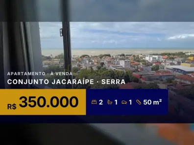 Apartamento com 2 Quartos à venda, 50m² no Conjunto Jacaraípe, Serra