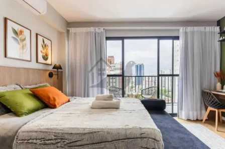 Apartamento com 1 Quarto para venda ou aluguel, 26m² no Água Branca, São Paulo