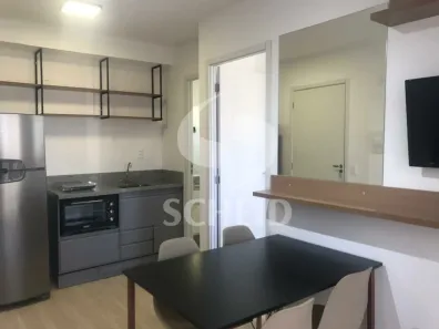 Apartamento com 1 Quarto para alugar, 29m² no Indianópolis, São Paulo