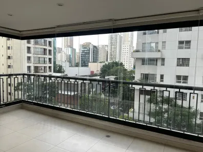 Apartamento com 3 Quartos para alugar, 158m² no Itaim Bibi, São Paulo
