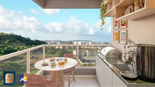 Apartamento com 2 Quartos à venda, 61m² no Jabotiana, Aracaju