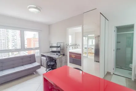 Apartamento com 1 Quarto para alugar, 39m² no Vila Olímpia, São Paulo