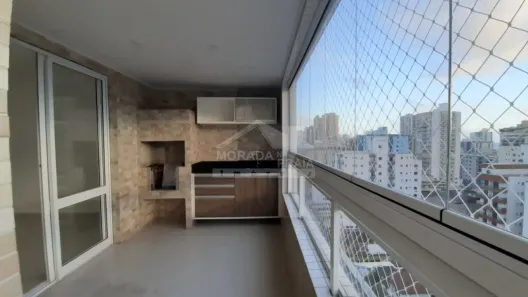 Apartamento com 2 Quartos para alugar, 86m² no Guilhermina, Praia Grande