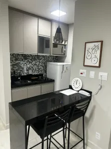 Flat com 1 Quarto para alugar, 35m² no Moema, São Paulo