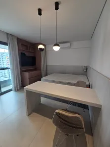 Apartamento com 1 Quarto para venda ou aluguel, 25m² no Indianópolis, São Paulo