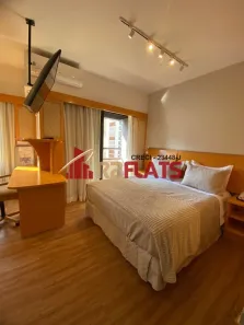 Flat com 1 Quarto para alugar, 30m² no Jardim Paulista, São Paulo