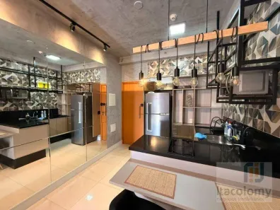 Apartamento com 1 Quarto para alugar, 45m² no Tamboré, Santana de Parnaíba