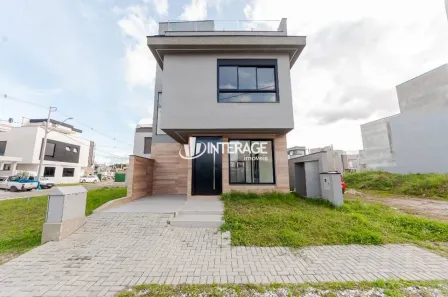 Casa de Condomínio com 3 Quartos para alugar, 171m² no Santa Cândida, Curitiba