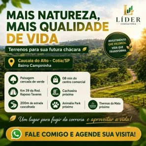 Lote/Terreno à venda, 500m² no Jardim San Ressore (Caucaia do Alto), Cotia