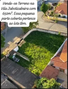 Lote/Terreno à venda, 650m² no Vila das Jabuticabeiras, Taubaté