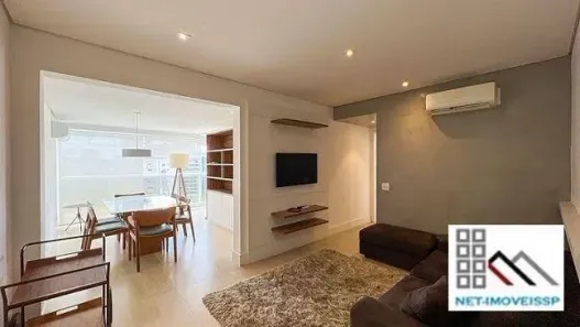 Apartamento com 1 Quarto para alugar, 80m² no Vila Nova Conceição, São Paulo