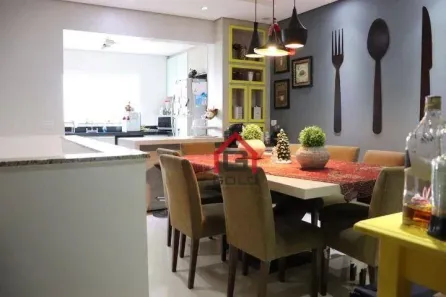Sobrado com 3 Quartos à venda, 196m² no Parque das Nações, Santo André