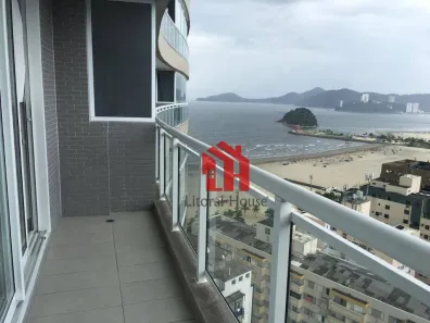 Apartamento com 1 Quarto para alugar, 44m² no Gonzaga, Santos