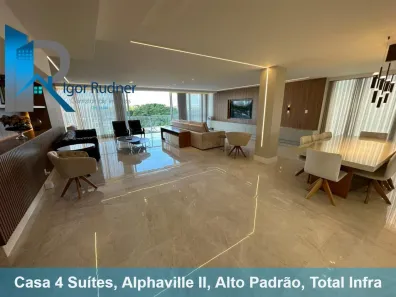Casa de Condomínio com 4 Quartos à venda, 573m² no Alphaville II, Salvador
