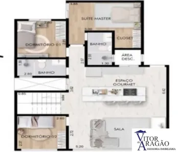 Cobertura com 3 Quartos à venda, 153m² no Tremembé, São Paulo