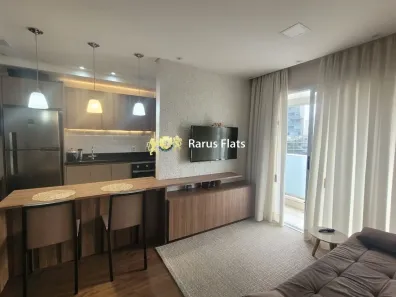 Flat com 1 Quarto para alugar, 45m² no Santo Amaro, São Paulo