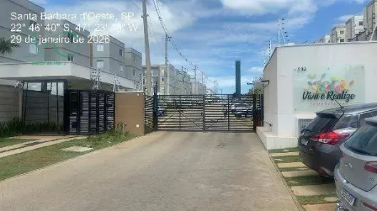 Apartamento com 2 Quartos à venda, 47m² no Recreio Alvorada, Santa Bárbara D'Oeste