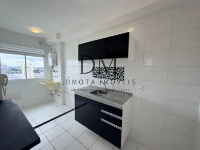 Apartamento com 2 Quartos para alugar, 47m² no Vila Mogilar, Mogi das Cruzes