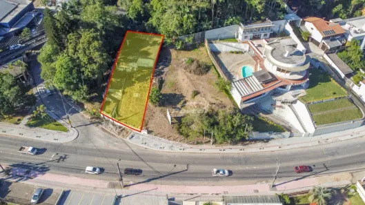 Lote/Terreno à venda, 1117m² no Ponta Aguda, Blumenau