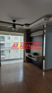Apartamento com 3 Quartos para alugar, 64m² no Ponte Grande, Guarulhos