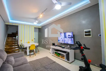 Sobrado com 3 Quartos à venda, 126m² no Vila Linda, Santo André