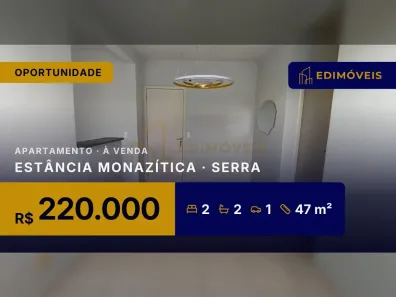 Apartamento com 2 Quartos à venda, 47m² no Estância Monazítica, Serra