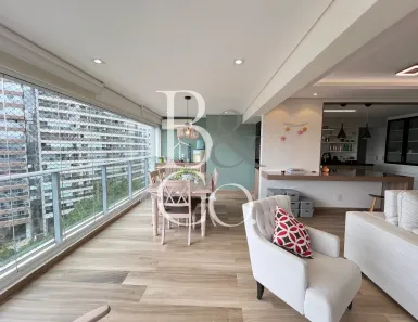 Apartamento com 3 Quartos para venda ou aluguel, 132m² no Vila Gertrudes, São Paulo