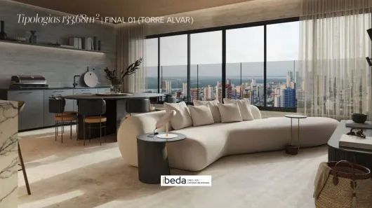 Apartamento com 3 Quartos à venda, 134m² no Tirol, Natal